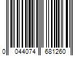 Barcode Image for UPC code 0044074681260