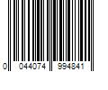 Barcode Image for UPC code 0044074994841