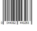 Barcode Image for UPC code 0044082443263