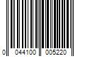 Barcode Image for UPC code 0044100005220