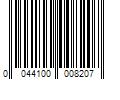 Barcode Image for UPC code 0044100008207