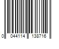 Barcode Image for UPC code 0044114138716