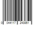 Barcode Image for UPC code 0044117243851