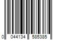 Barcode Image for UPC code 0044134585385