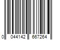 Barcode Image for UPC code 0044142667264