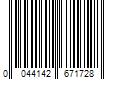 Barcode Image for UPC code 0044142671728