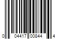 Barcode Image for UPC code 004417008444