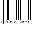 Barcode Image for UPC code 0044182001714