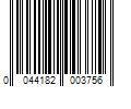 Barcode Image for UPC code 0044182003756