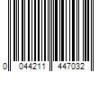 Barcode Image for UPC code 0044211447032