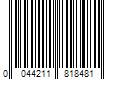 Barcode Image for UPC code 0044211818481