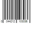 Barcode Image for UPC code 0044212103036