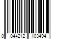 Barcode Image for UPC code 0044212103494