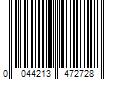 Barcode Image for UPC code 0044213472728