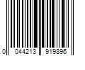 Barcode Image for UPC code 0044213919896