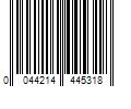 Barcode Image for UPC code 0044214445318