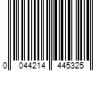 Barcode Image for UPC code 0044214445325