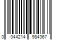 Barcode Image for UPC code 0044214984367