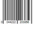 Barcode Image for UPC code 0044222203856