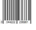 Barcode Image for UPC code 0044222236861