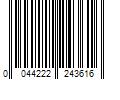 Barcode Image for UPC code 0044222243616