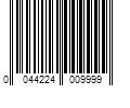 Barcode Image for UPC code 0044224009999