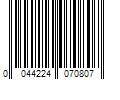 Barcode Image for UPC code 0044224070807