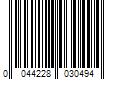 Barcode Image for UPC code 0044228030494