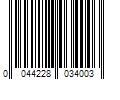 Barcode Image for UPC code 0044228034003