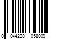 Barcode Image for UPC code 0044228058009