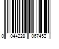 Barcode Image for UPC code 0044228067452