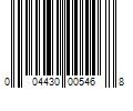 Barcode Image for UPC code 004430005468