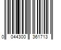 Barcode Image for UPC code 0044300361713