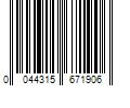 Barcode Image for UPC code 0044315671906