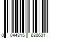 Barcode Image for UPC code 0044315680601