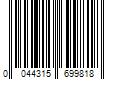 Barcode Image for UPC code 0044315699818