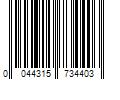 Barcode Image for UPC code 0044315734403