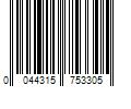 Barcode Image for UPC code 0044315753305