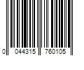 Barcode Image for UPC code 0044315760105