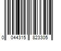 Barcode Image for UPC code 0044315823305