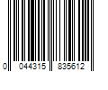 Barcode Image for UPC code 0044315835612