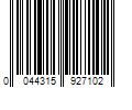 Barcode Image for UPC code 0044315927102