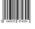 Barcode Image for UPC code 0044315974304