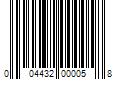 Barcode Image for UPC code 004432000058