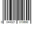 Barcode Image for UPC code 0044321010690