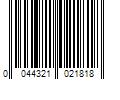 Barcode Image for UPC code 0044321021818