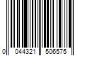 Barcode Image for UPC code 0044321506575