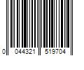 Barcode Image for UPC code 0044321519704