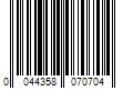 Barcode Image for UPC code 0044358070704