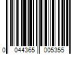 Barcode Image for UPC code 0044365005355